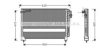 JAGUA CBC3119 Condenser, air conditioning